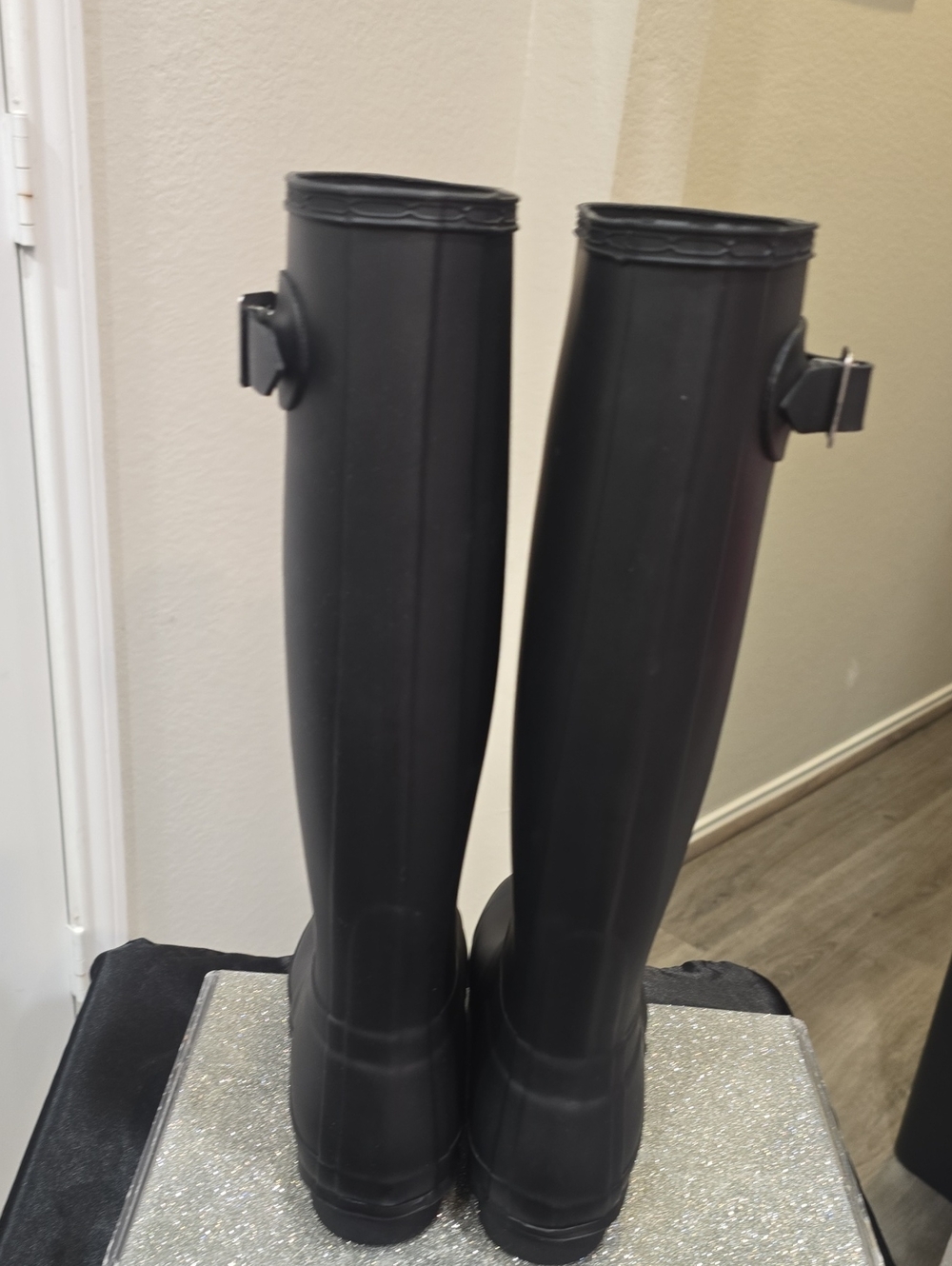 Hunter Original Tall Rain Boot- Black - Picture 12 of 12